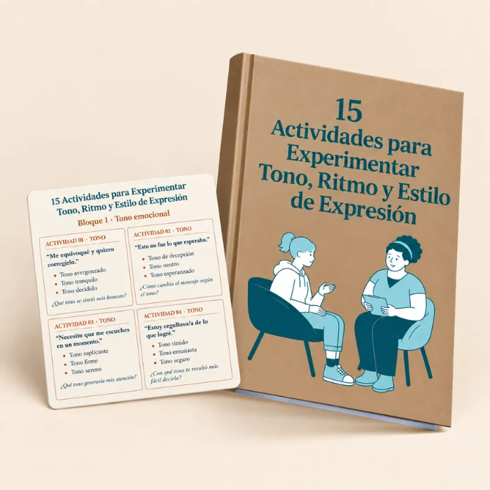 15 Actividades para Experimentar Tono, Ritmo y Estilo de Expresión