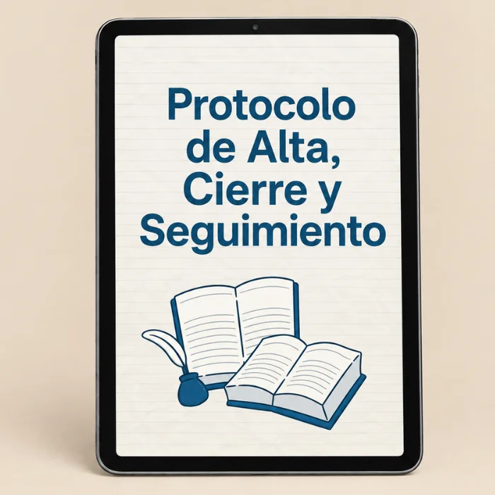Protocolo de Alta, Cierre y Seguimiento