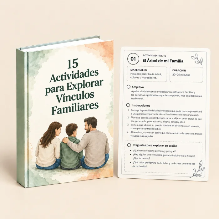 15 Actividades para Explorar Vínculos Familiares